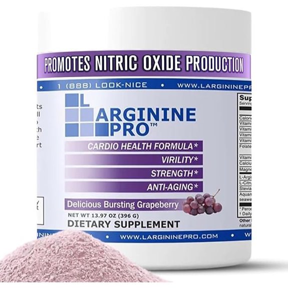 L-Arginine Pro: 5,500mg Arginine + L-Citrulline 1,100mg