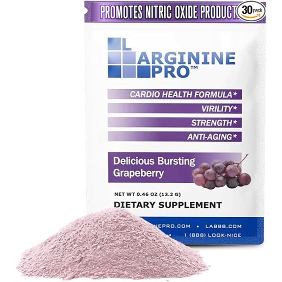 L-ARGININE PRO Supplement Powder Travel Packs (30)