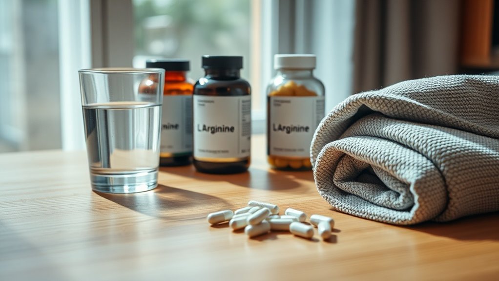 l arginine supplements dosage bioavailability purity