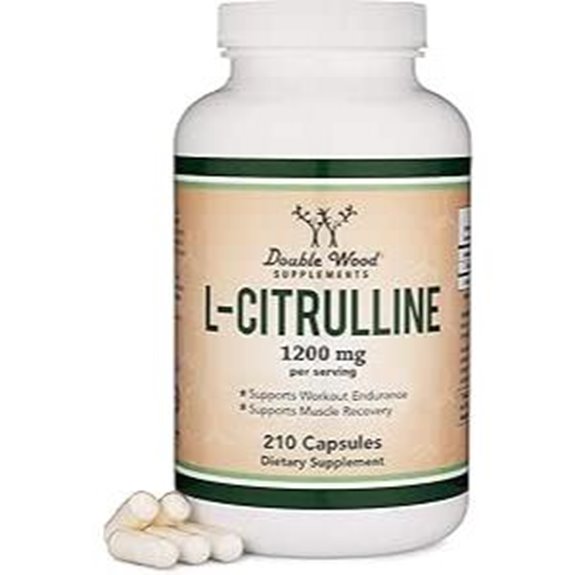 L Citrulline 1,200mg Capsule&mdash;Nitric Oxide Booster 210ct