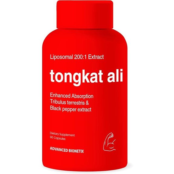 Liposomal Tongkat Ali Extract Capsules 200x Strength