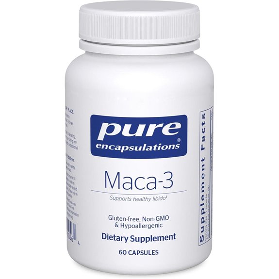 Pure Encapsulations Maca-3: Libido & Reproductive Support (60)