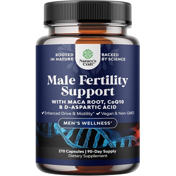 Male Fertility Supplement for Sperm Motility 90 Days