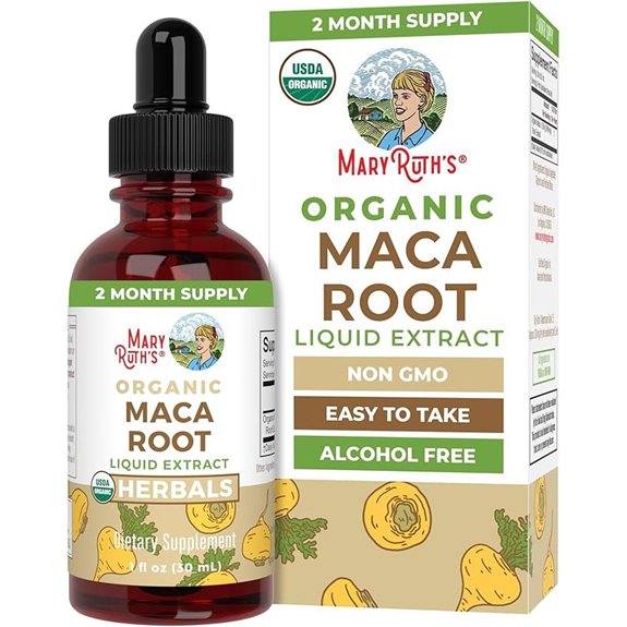 MaryRuth&rsquo;s Organic Maca Root Liquid Drops 1 Fl Oz