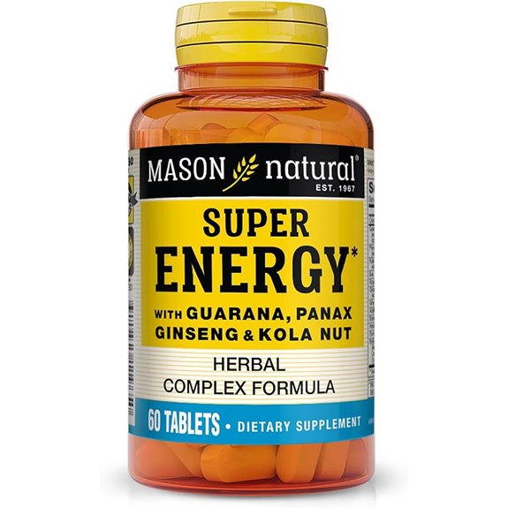 Mason Natural Super Energy with Guarana & Ginseng