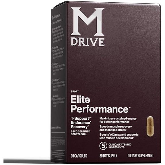 Mdrive Elite Testosterone Booster for Men (90 capsules)