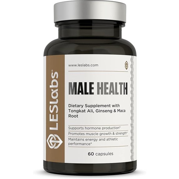 Men&rsquo;s Health Supplement: Tongkat Ali Ginseng Maca Boron 60 Caps