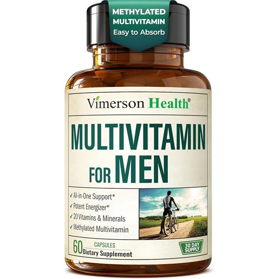 Men’s Multivitamin with B12 Zinc Magnesium More