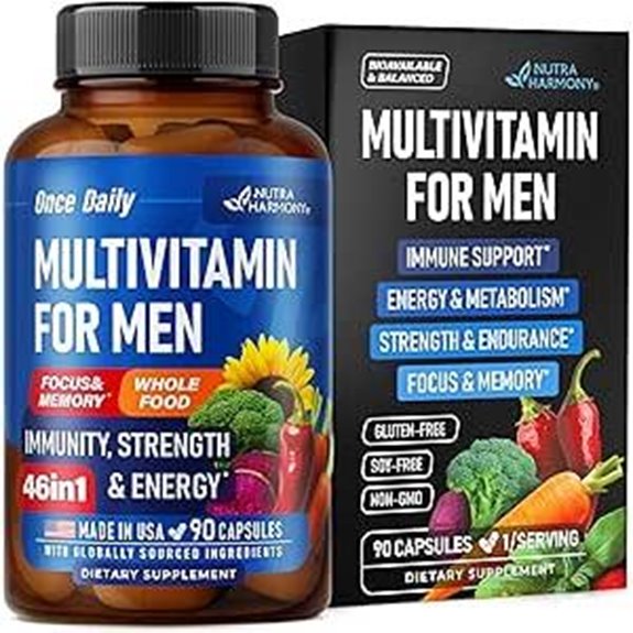 Men’s Multivitamin with B-Complex 90 Capsules USA-made