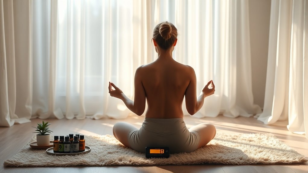 mindful breathing stabilizes hormonal balance