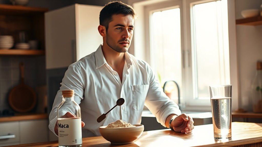 modest maca effects over weeks