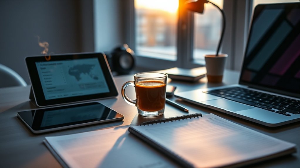 momentum through small intentional routines