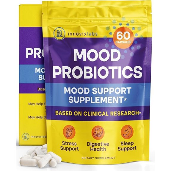 Mood Probiotic for Digestive & Mood Support (60 Capsules)