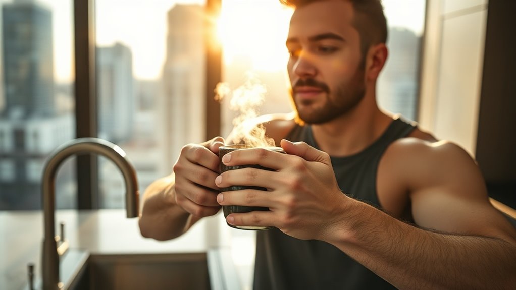 morning rituals create momentum through consistent low load cues