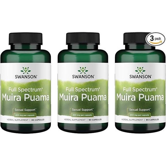 Muira Puama Root Libido Boost Supplement (3 Pack)