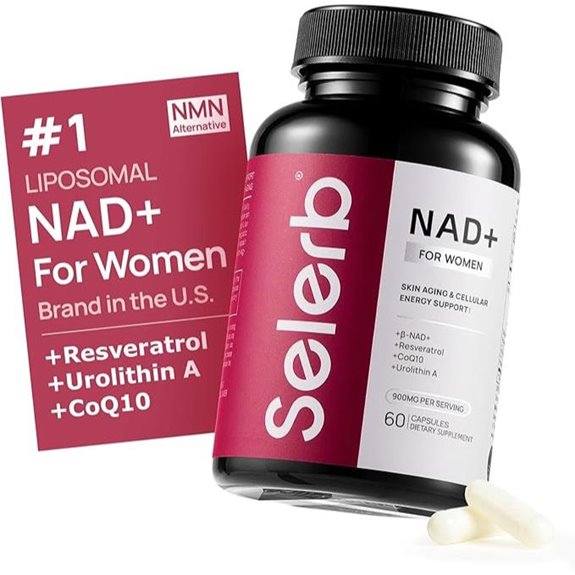 NAD+ Women NMN Alternative with Resveratrol CoQ10