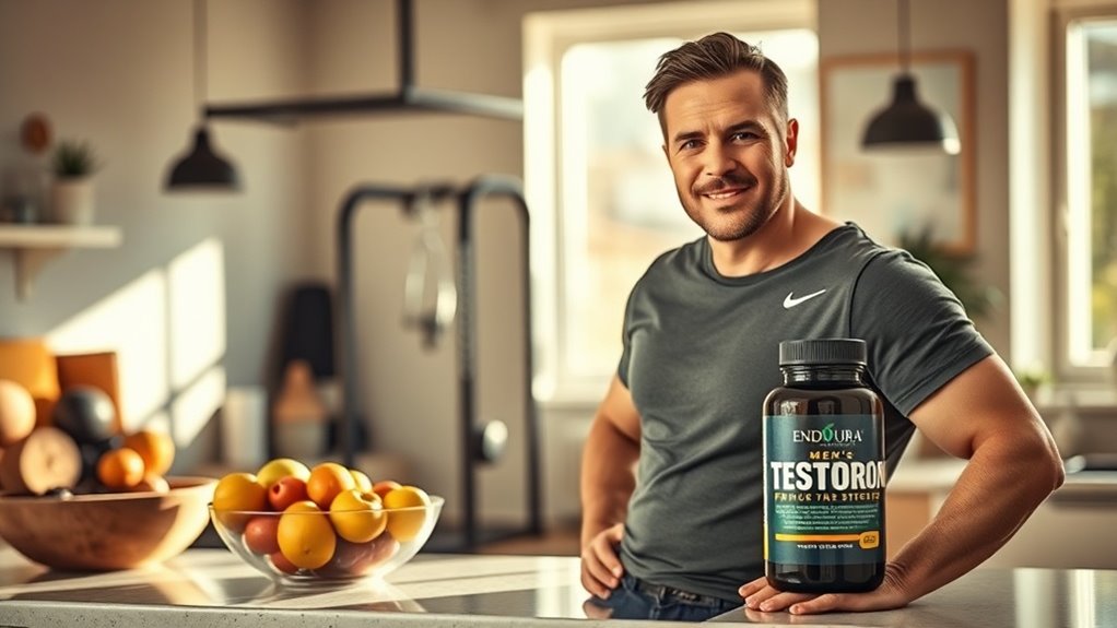natural balanced testosterone support formulation