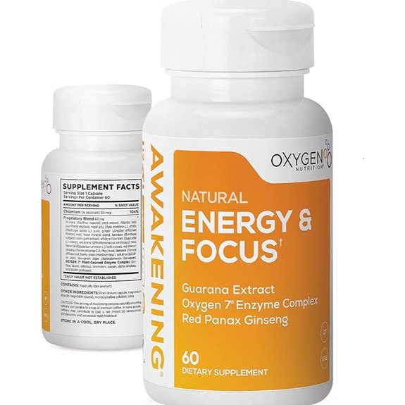 Natural Energy & Focus Nootropic Supplement - 60 Caps