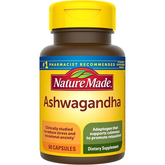 Nature Made Ashwagandha 125mg Stress Support Capsules