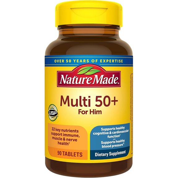 Nature Made Multivitamin for Men 50+ (90 Tablets)