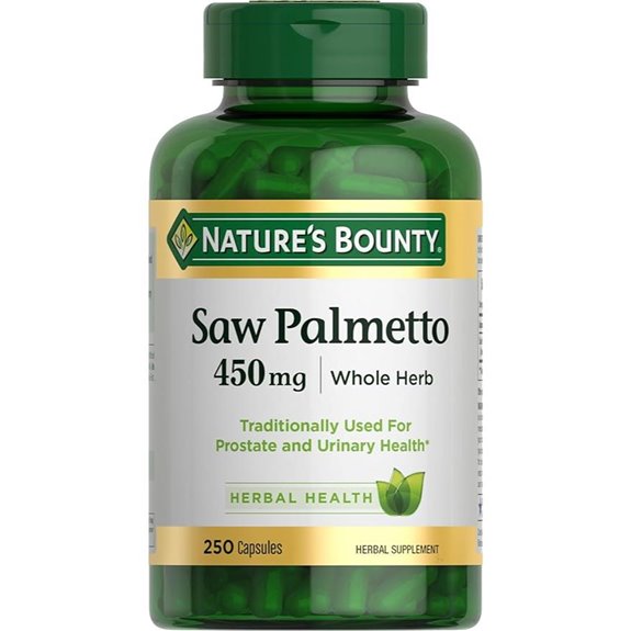 Nature’s Bounty Saw Palmetto Prostate & Urinary Health (450mg)