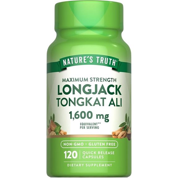 Nature’s Truth Tongkat Ali 1600mg 120 Capsules