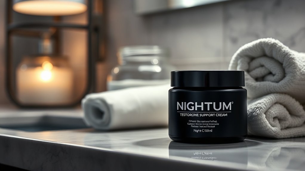 nightgum promotes overnight transdermal testosterone balance