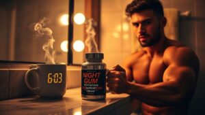 NightGum Testosterone Support Cream – Overnight Support Men Use For Morning-Ready Balance