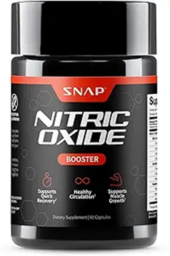 Nitric Oxide Supplement with L-Arginine (60 capsules)