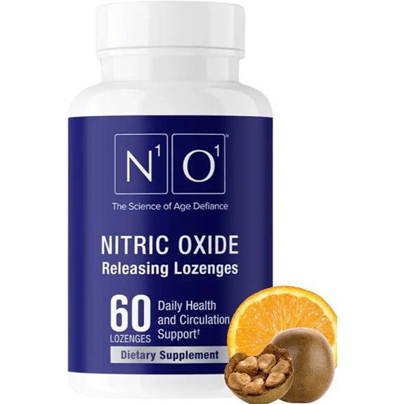 Nitric Oxide Lozenges 60 Count for Cardiovascular Health