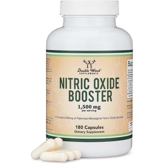 Nitric Oxide Pre-Workout Supplement with Nitrosigine 180 Caps