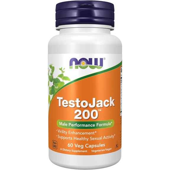 NOW Foods TestoJack 200 with Tongkat Ali Tribulus Maca