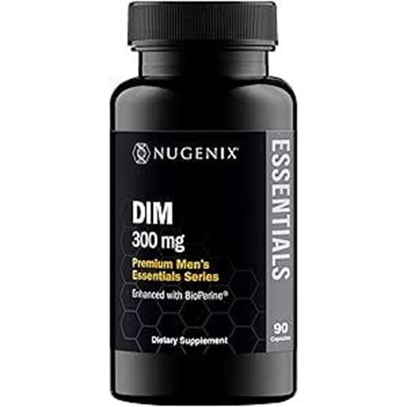 Nugenix Essentials DIM Supplement with BioPerine 90 Capsules