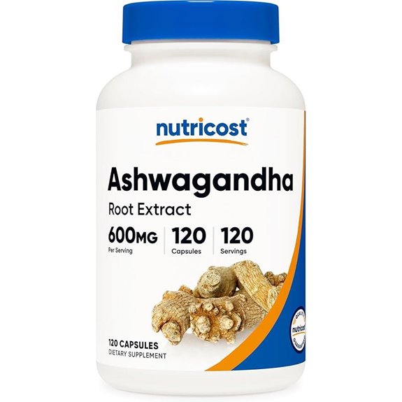 Nutricost Ashwagandha 600mg Herbal Supplement (120)