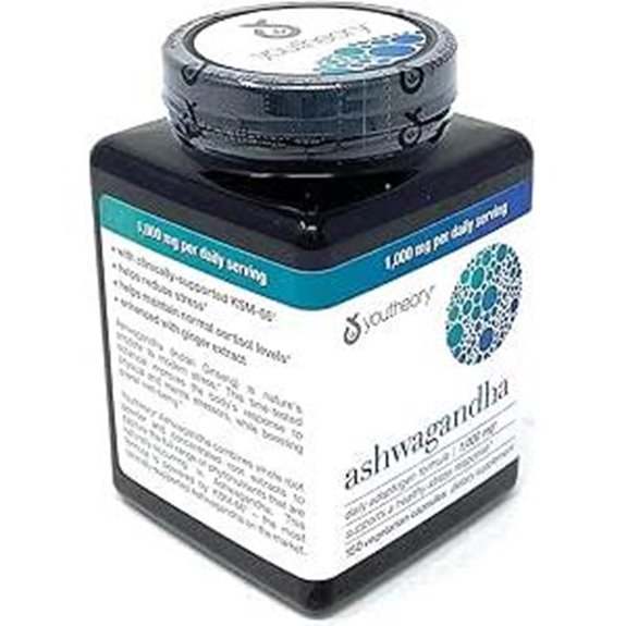 Organic Ashwagandha KSM-66 Supplement 150 Capsules