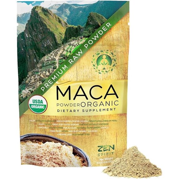 Zen Spirit Organic Maca Root Powder (8oz)