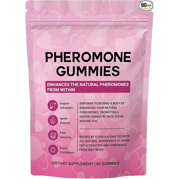 Pheromone Gummies for Women with Slippery Elm