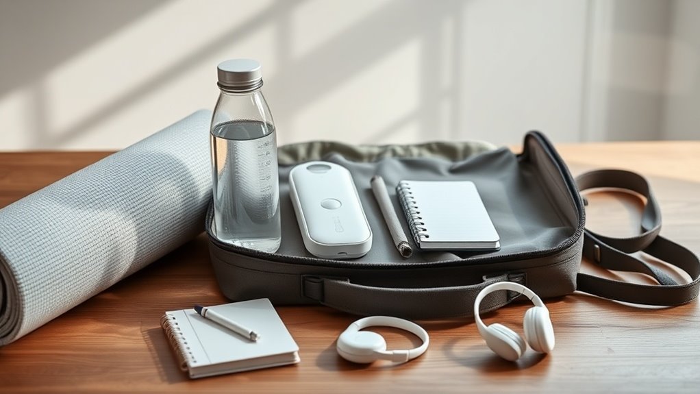 portable compact wellness system unobtrusive