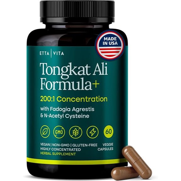 Potent Longjack: Tongkat Ali & Fadogia Supplement for Men/Women