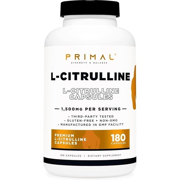 Primal L-Citrulline Capsules 1,500 mg Supplement