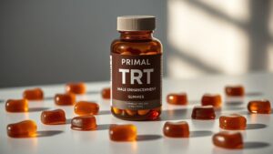 Primal TRT Male Enhancement Gummies – T-Friendly Chews Offering Smooth Everyday Lift
