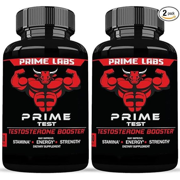 Prime Labs Testosterone Supplement for Men (2-Pack)