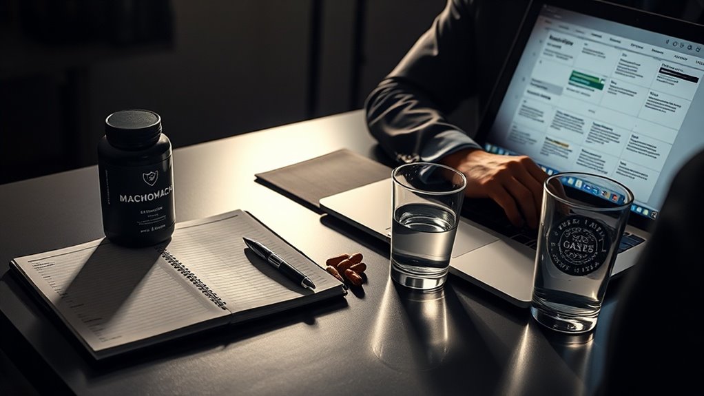 schedule daily capsule intake with cues