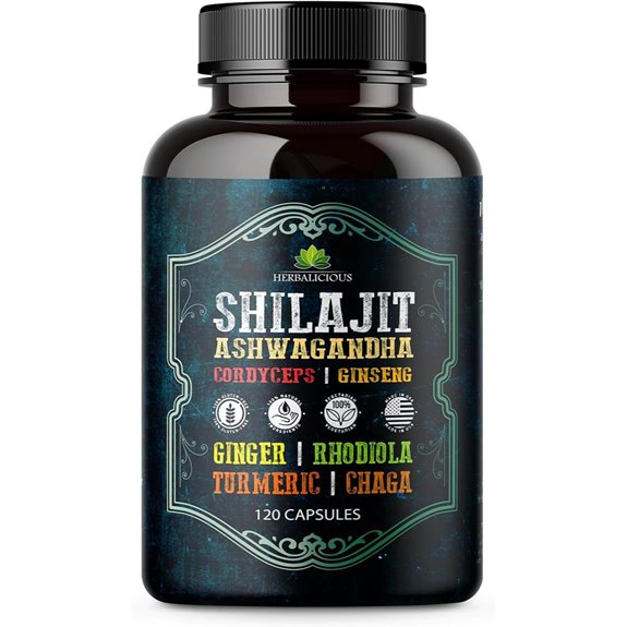 Shilajit for Men: 8-in-1 Adaptogenic Supplement