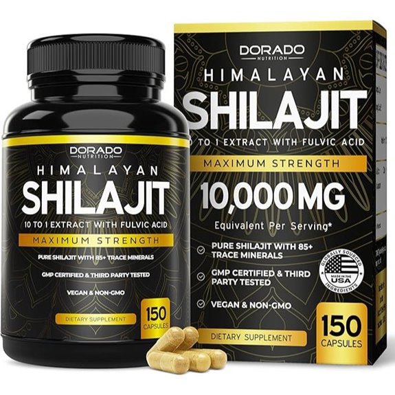Shilajit Capsules with 85+ Trace Minerals