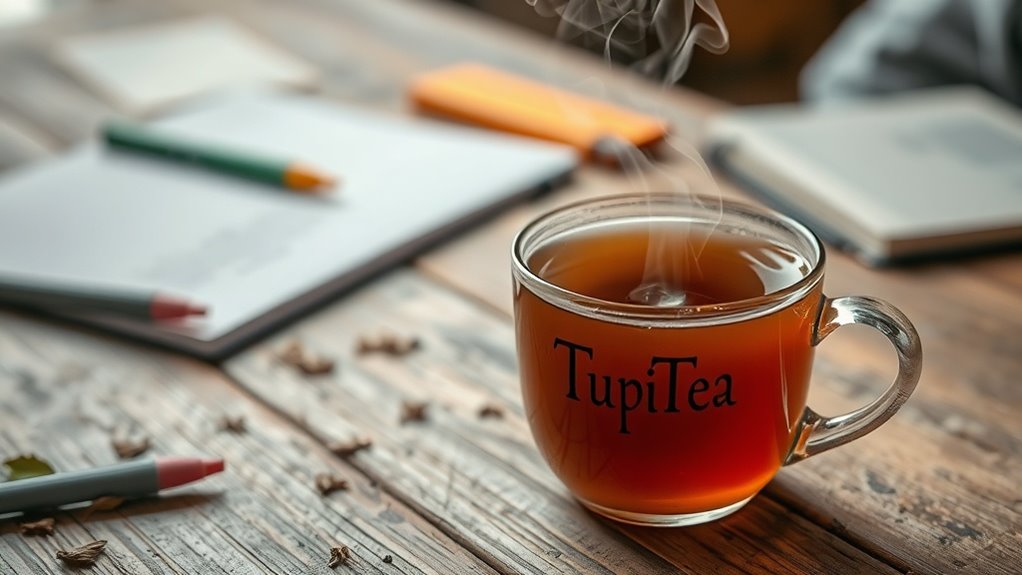 sipping for steady creative momentum