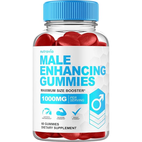 Male Enhancement Gummies: 6-in-1 Testosterone Booster (60)
