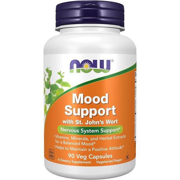 NOW Mood Support with St. John's Wort 90 Veg Capsules