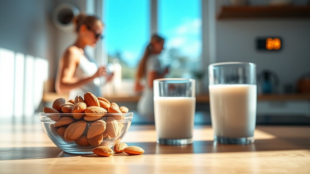 steady protein timing supports lean mass