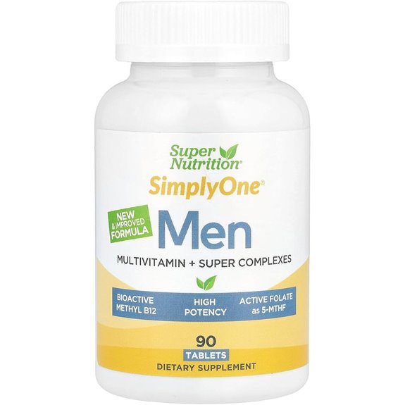 SuperNutrition SimplyOne Men’s Multivitamin with Adaptogens (90)